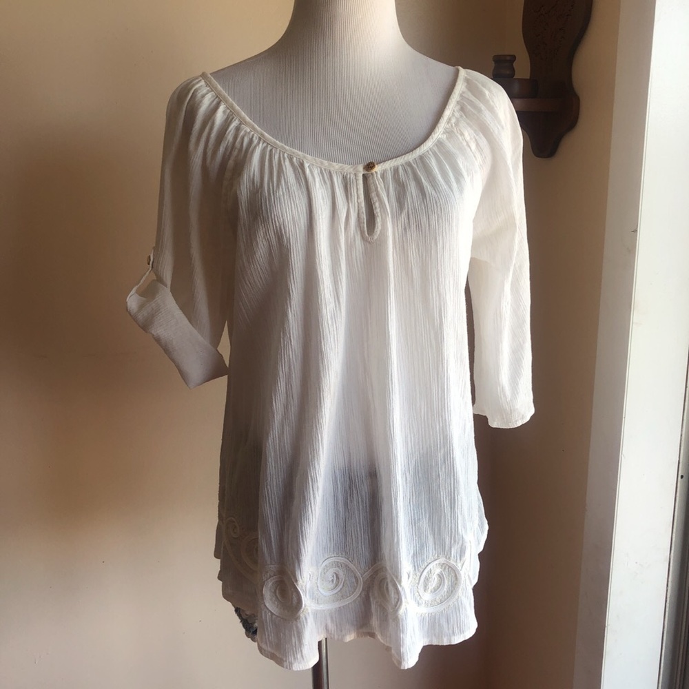 🍀 Lucky brand top blouse